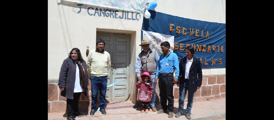 En el pueblo de Cangrejillos se habilitoacute la Escuela Secundaria Rural Nordm 3