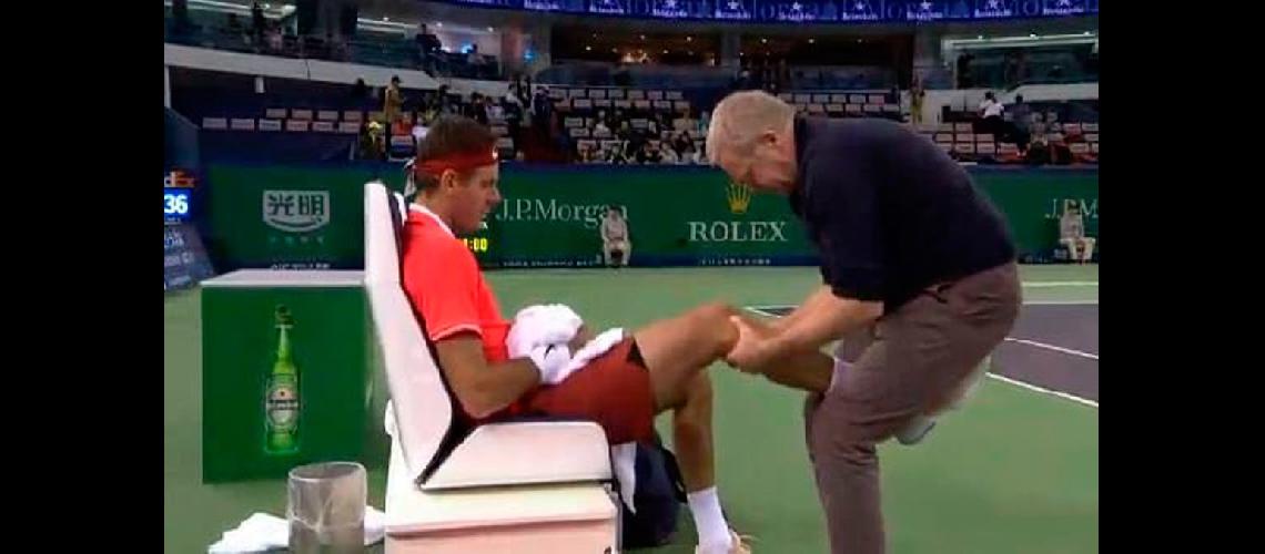 Del Potro- sin tiempos certeros para la recuperacioacuten