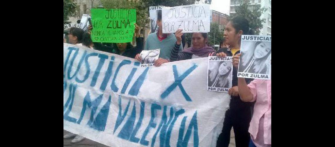 Hubo movilizacioacuten pidiendo justicia por Zulma Valencia