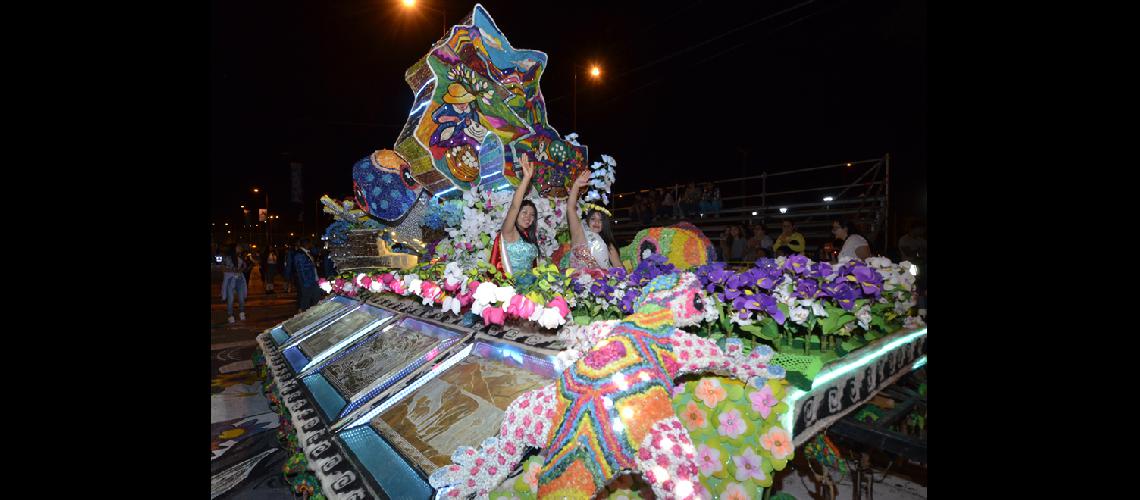 La carroza del Santuario de Tres Pozos en Buenos Aires