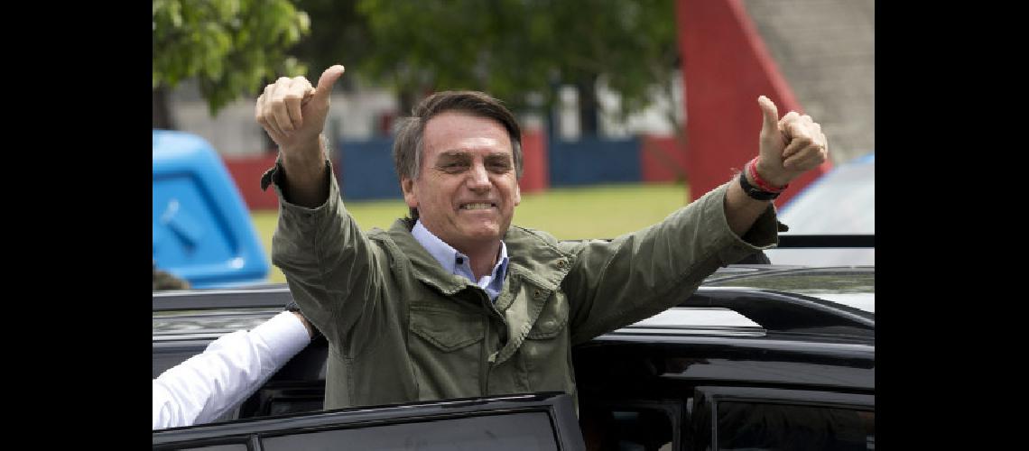 Bolsonaro fue electo  presidente de Brasil