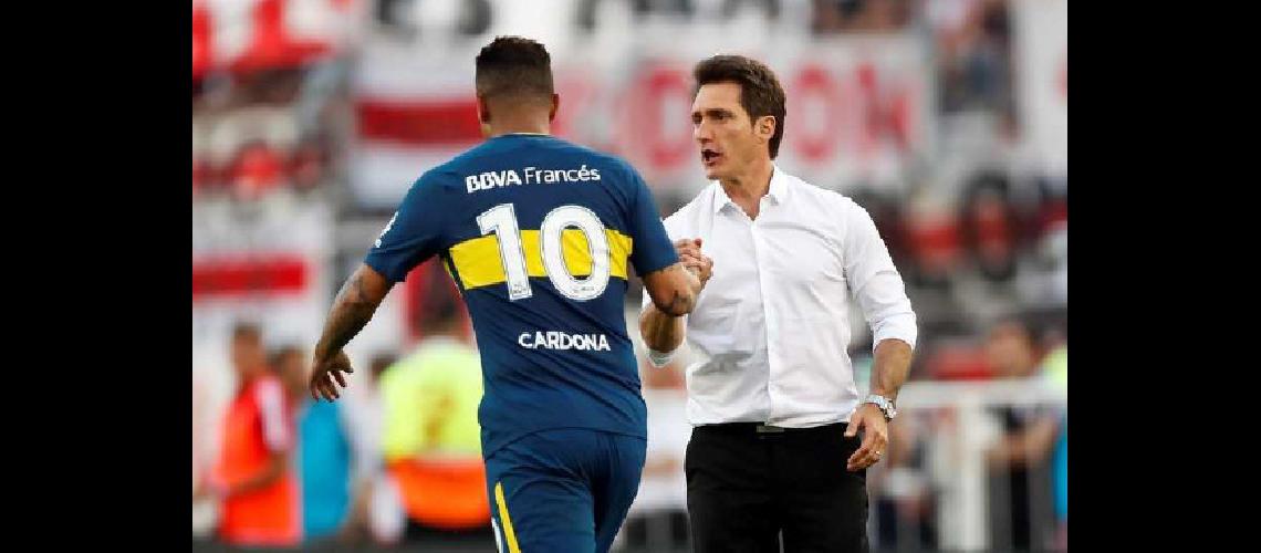  Guillermo borroacute a Cardona para  la semifinal ante Palmeiras 