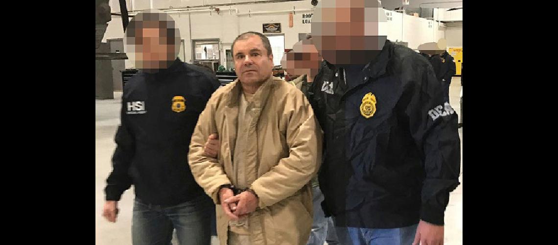 El Chapo Guzmaacuten ante la Justicia  en Nueva York 