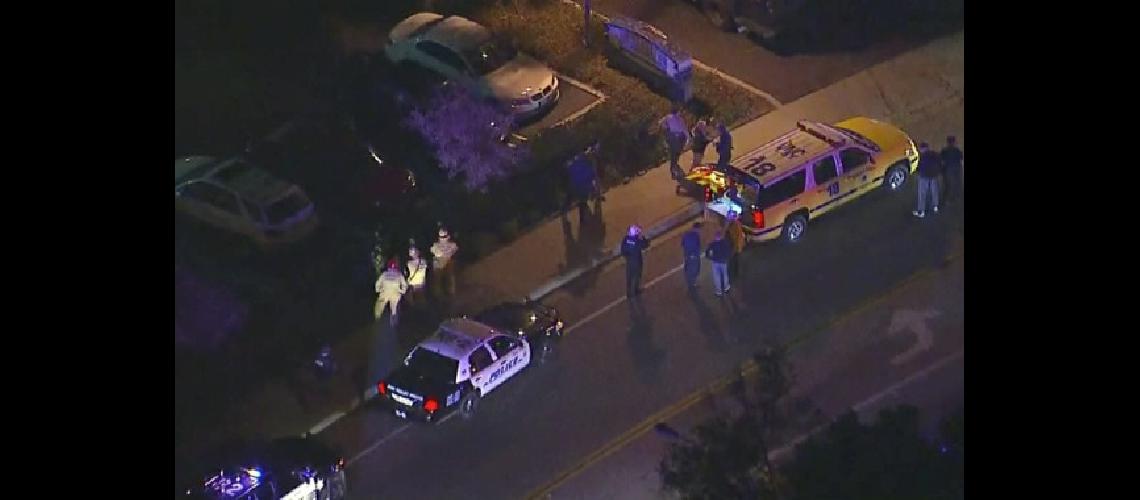 Un exmarine matoacute a 12 personas en California 