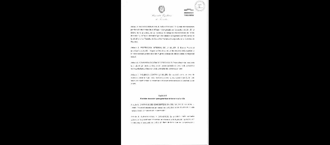 Tucumaacuten pretende una ley que prohiba el aborto en caso de violacioacuten