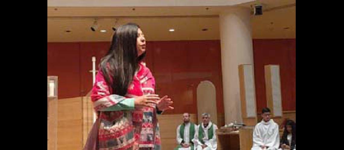 Maryta de Humahuaca cantoacute en New York