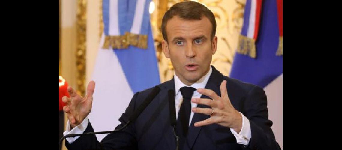 #147Nunca aceptareacute la violencia ellos quieren el caos#148 dijo Macron
