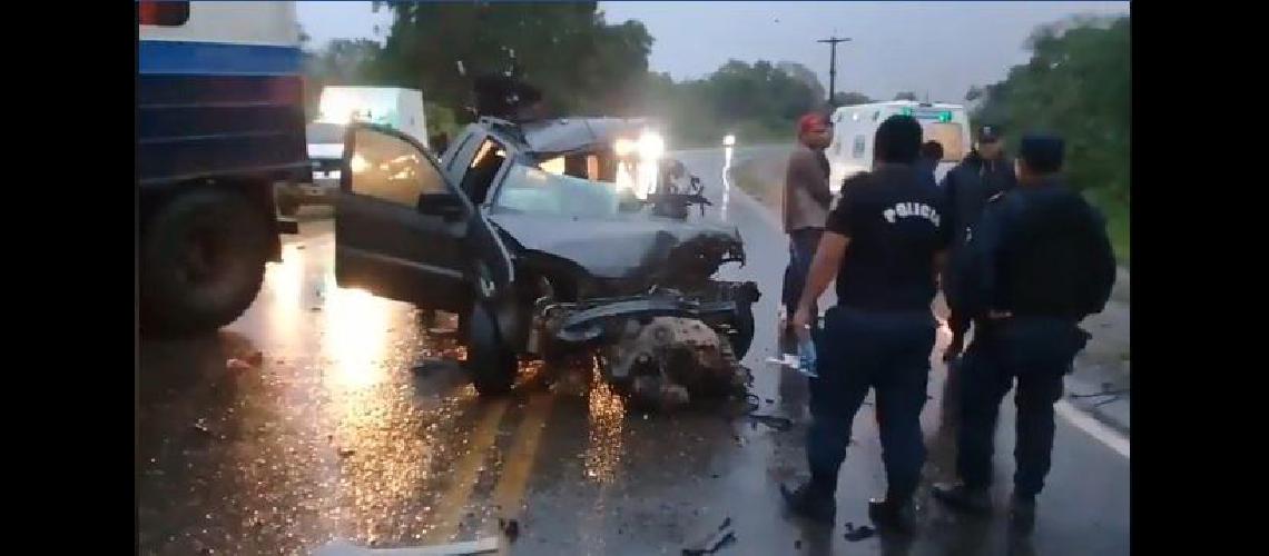 Se salvoacute de milagro tras choque en ruta 34