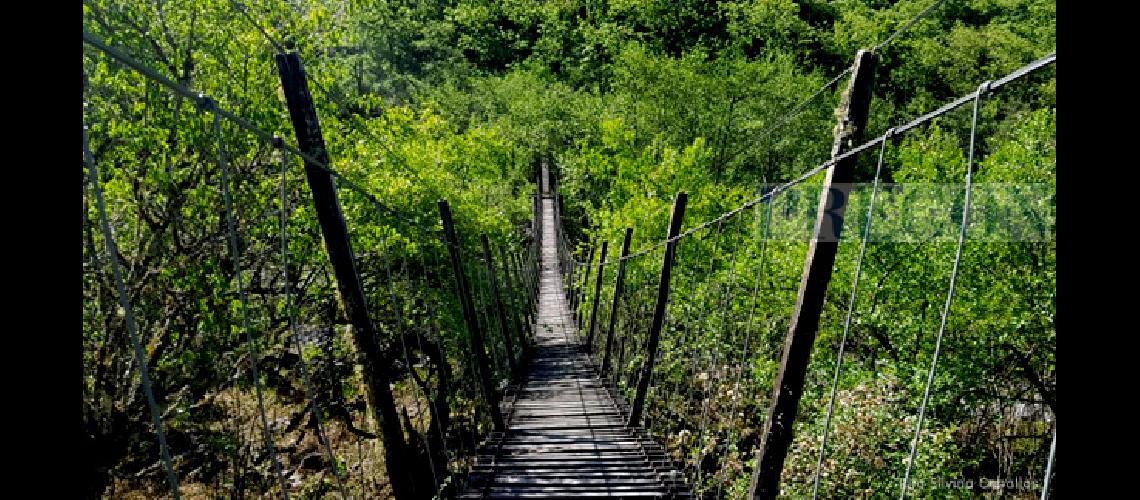 Jujuy y sus rincones- El puente colgante de Guerrero