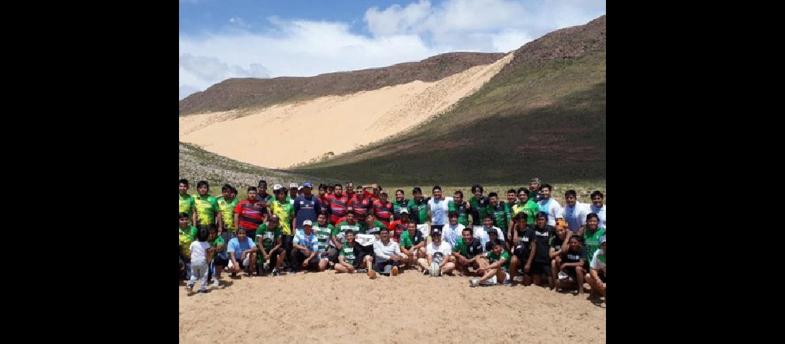 Torneo de rugby  en El Huancar