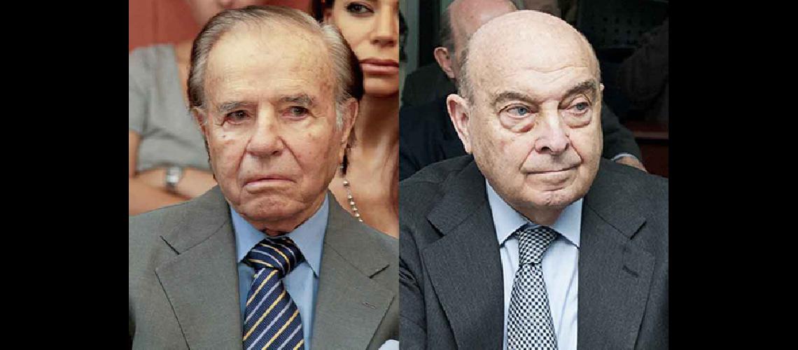 Tribunal condena a Menem y Cavallo a 3 antildeos de prisioacuten