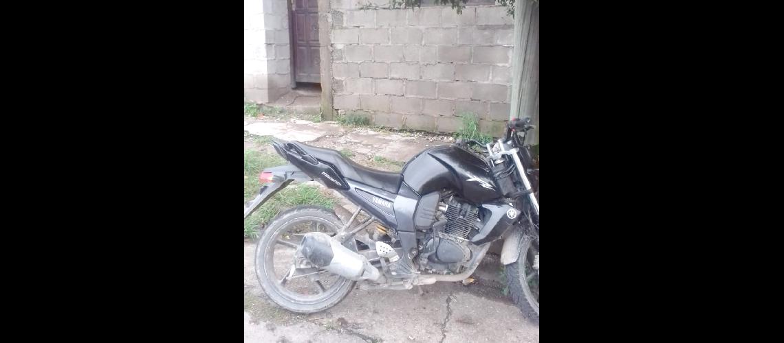 Encontraron moto con pedido de secuestro