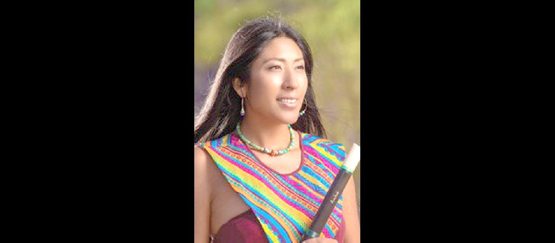 Micaela Chauque presentaraacute en abril y  mayo su tercer disco titulado Jallalla