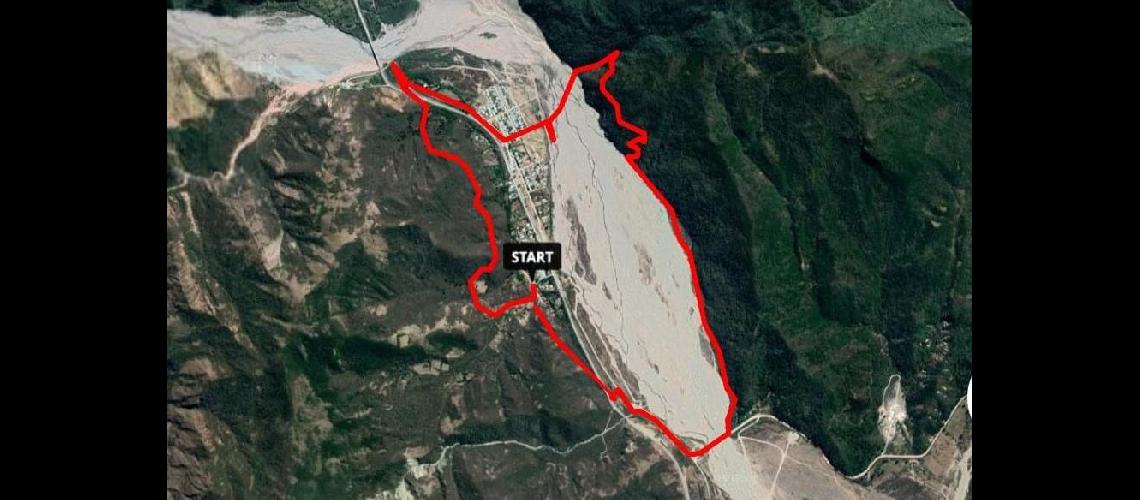 Todo listo para  el 4ordm desafiacuteo trail 