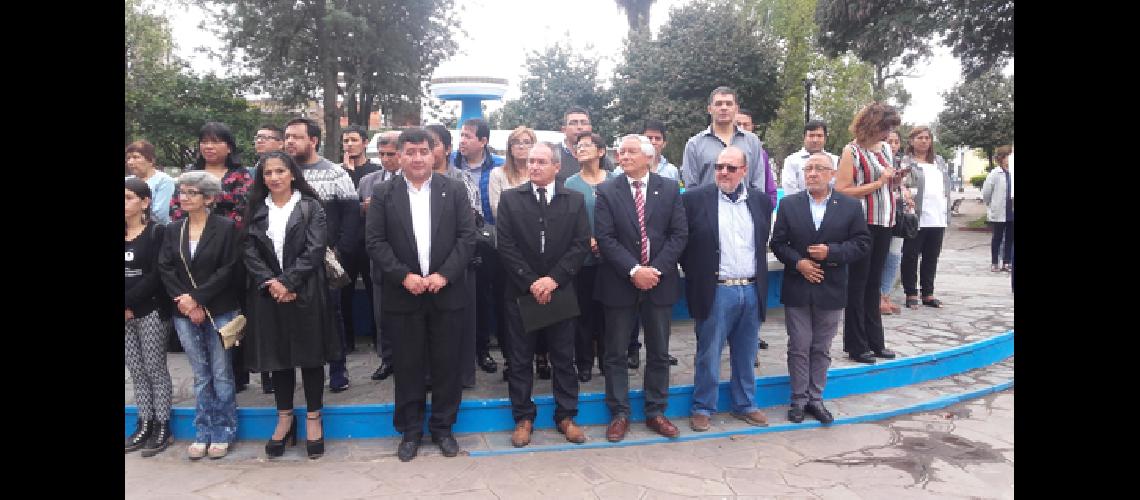 Con un acto en Plaza San Martiacuten  Perico celebroacute los 52 antildeos como ciudad 