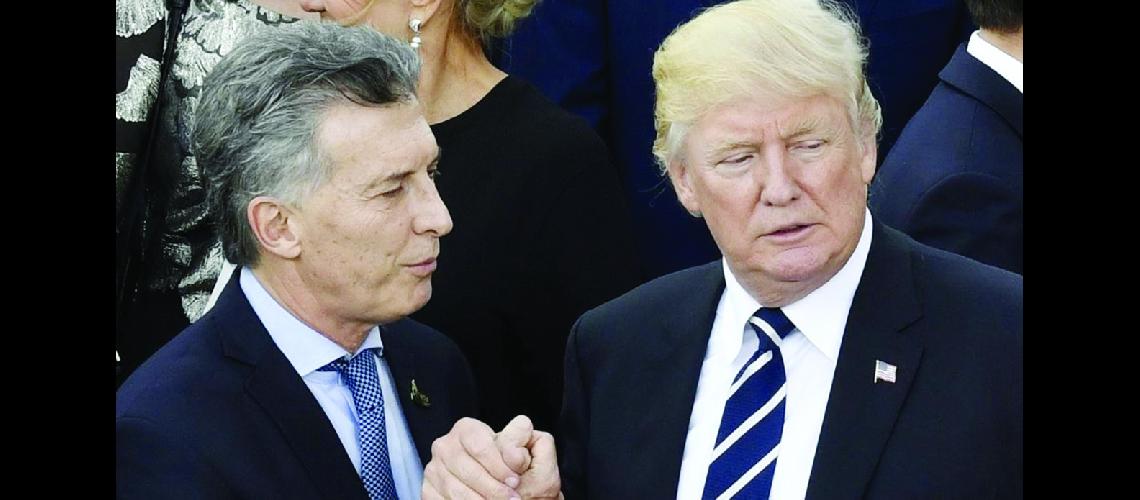 Trump volvioacute a  apoyar la reforma de Mauricio Macri