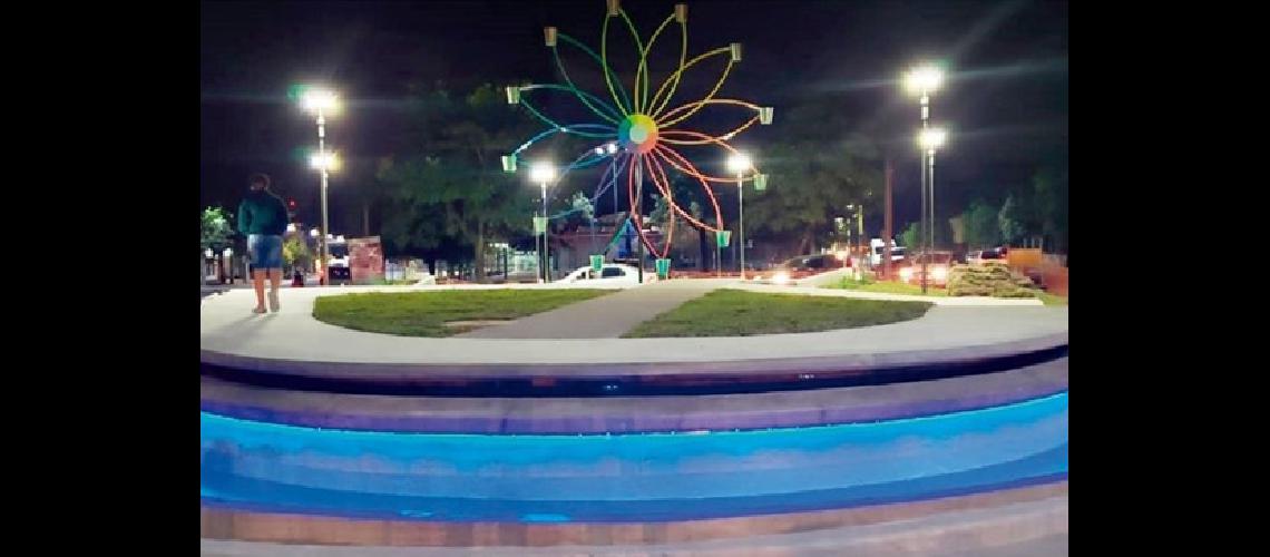 Inauguran fuente