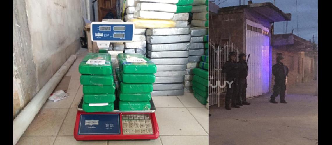 El mayor secuestro policial- 262 kilos de cocaiacutena en Alto Comedero