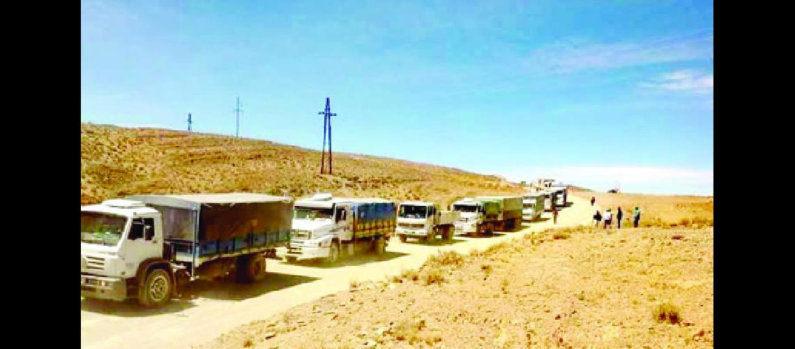 100 camiones varados en La Quiaca 