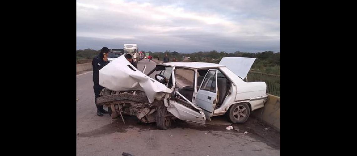 Cinco heridos en puente que une Libertador y Fraile