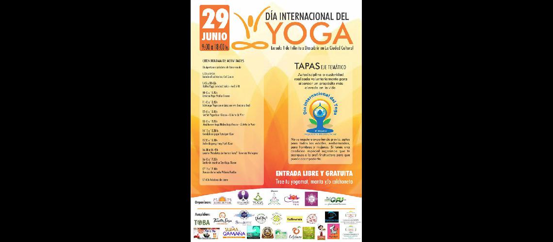 Jornada por le Diacutea Mundial del Yoga