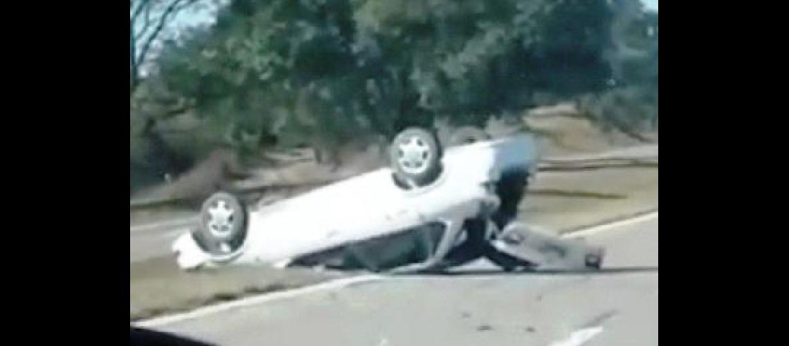 Cuatro lesionados sobre ruta 66 en cercaniacuteas de Perico