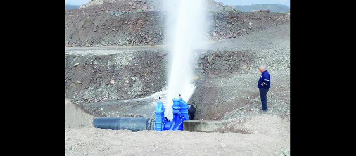 Dejaron habilitada la planta de agua potable en la localidad de Reyes