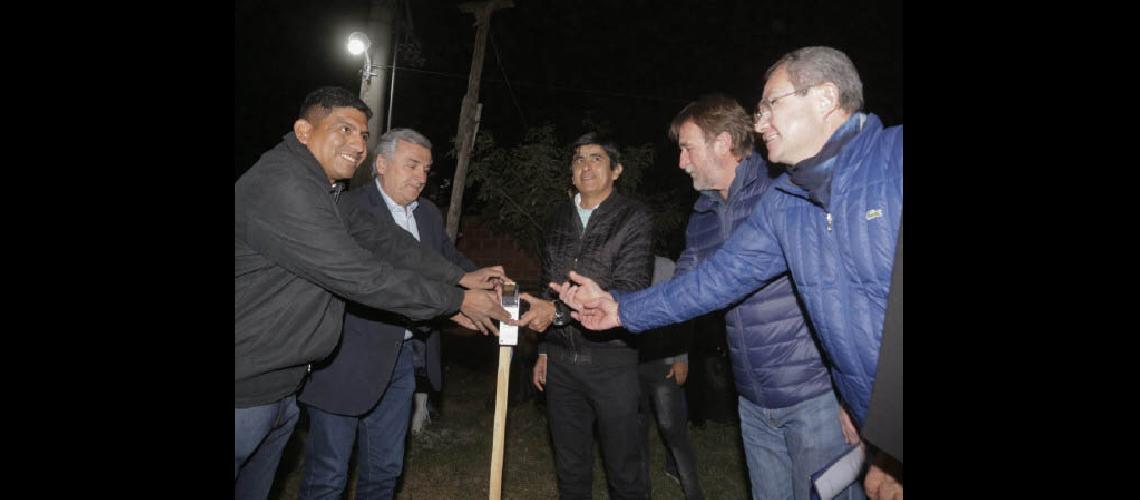 Obras de infraestructura baacutesica para los  barrios 23 de Agosto y San Martiacuten