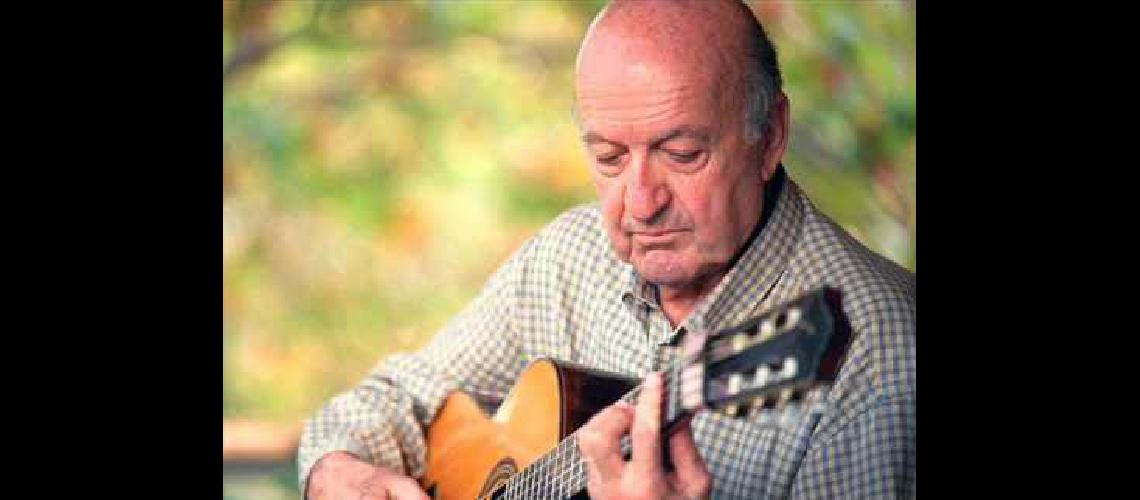 Homenaje al guitarrista y compositor Eduardo Faluacute