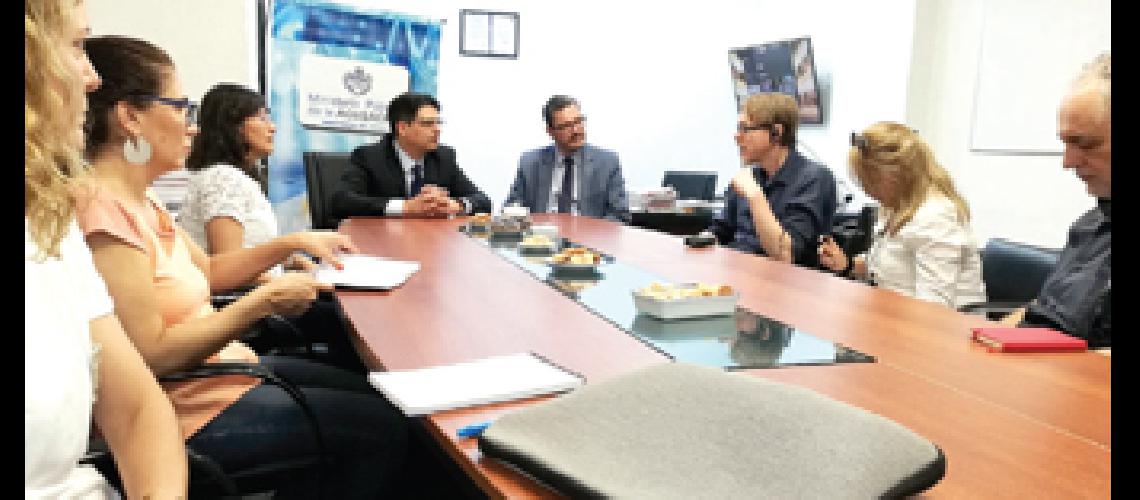 Comitiva de UNICEF se reunioacute con el fiscal general del MPA