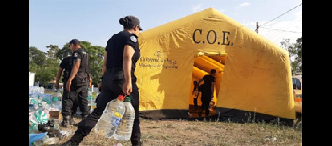 COMITEacute OPERATIVO DE EMERGENCIAS (COE)- LAS NECESIDADES EN LA ESPERANZA ESTAacuteN CUBIERTAS