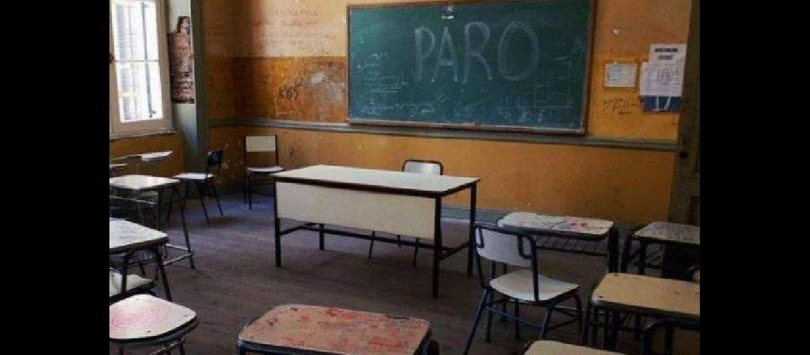 Los docentes paran el martes