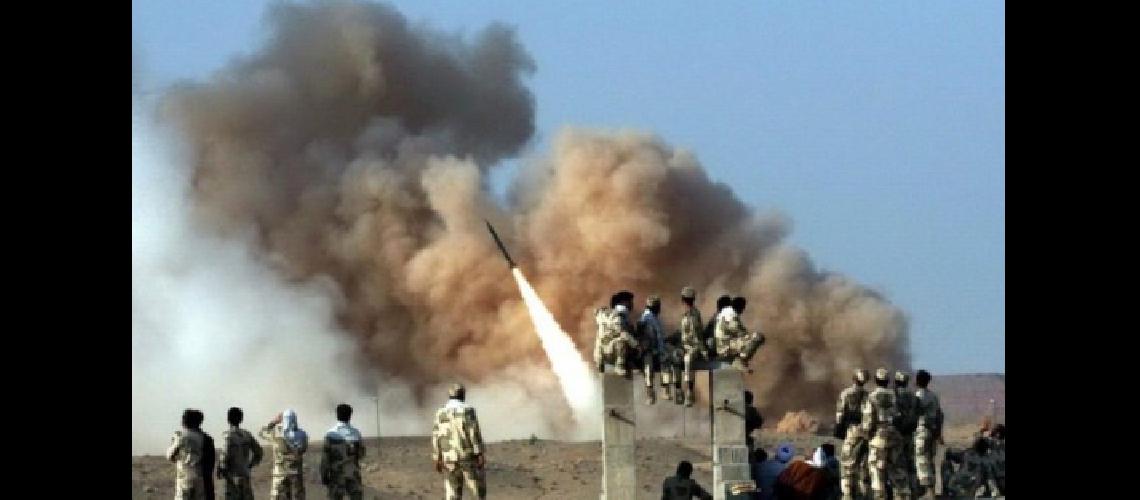 Dos misiles cayeron cerca de la embajada de EEUU en Bagdad