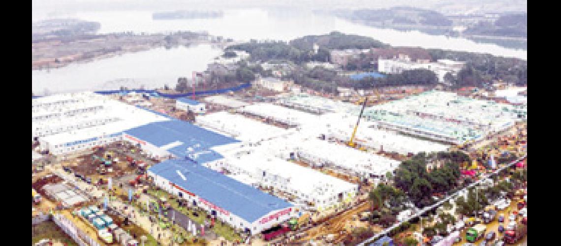 El hospital construido en 10 diacuteas