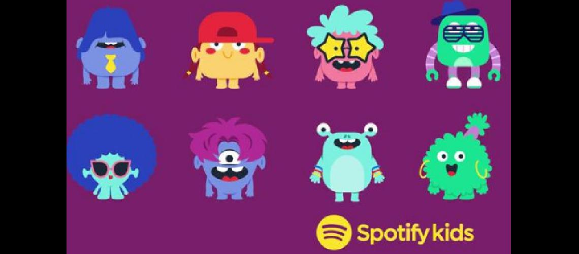 Aplicacioacuten para nintildeos de Spotify