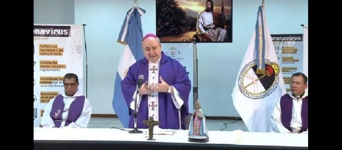La reflexioacuten del Obispo Ceacutesar Fernaacutendez sobre el Jueves Santo