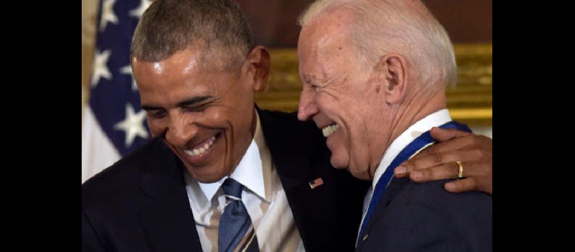 Obama apoyoacute a la postulacioacuten de Biden