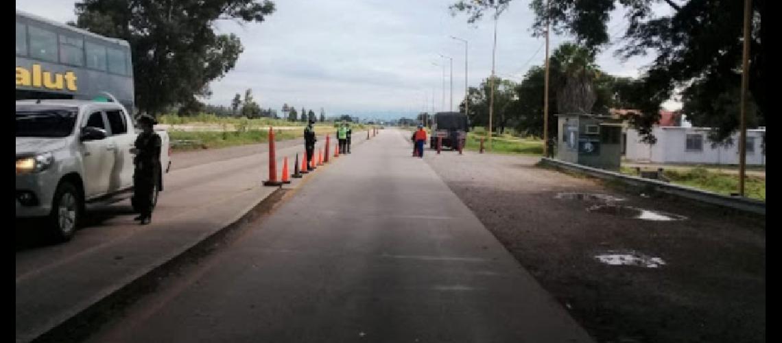 Corredor sanitario para vehiacuteculos de carga