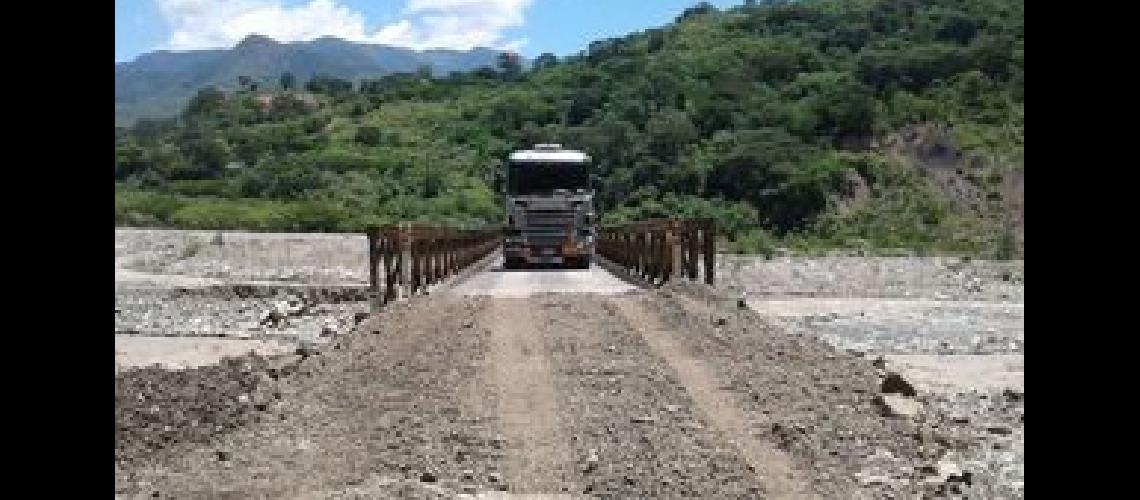 Salta habilitoacute una ruta para llegar a Los Toldos