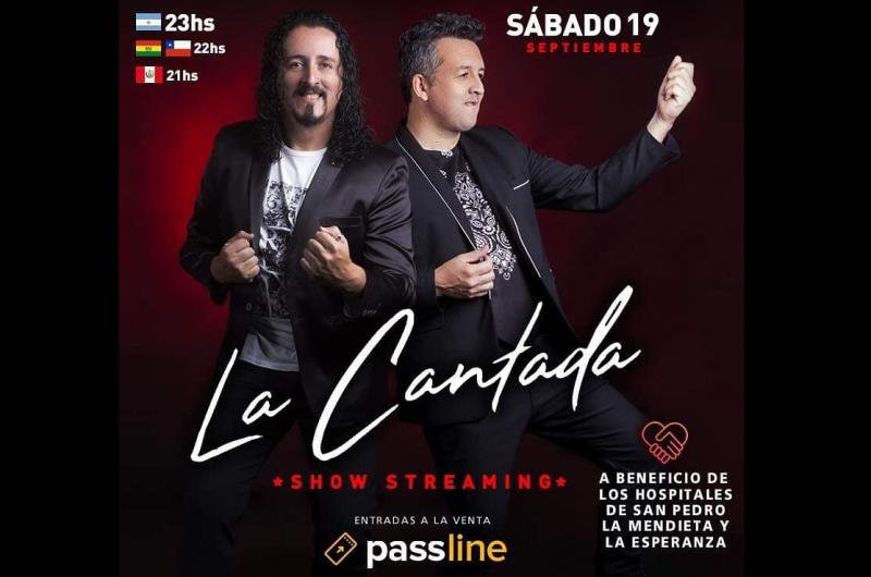 Show Streaming solidario La Cantada 