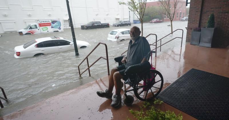 El Sally tocoacute tierra en Alabama y produjo inundaciones en ese estado 