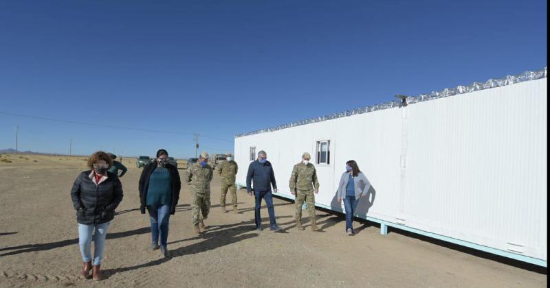 Habilitaron una base militar en Cieneguillas