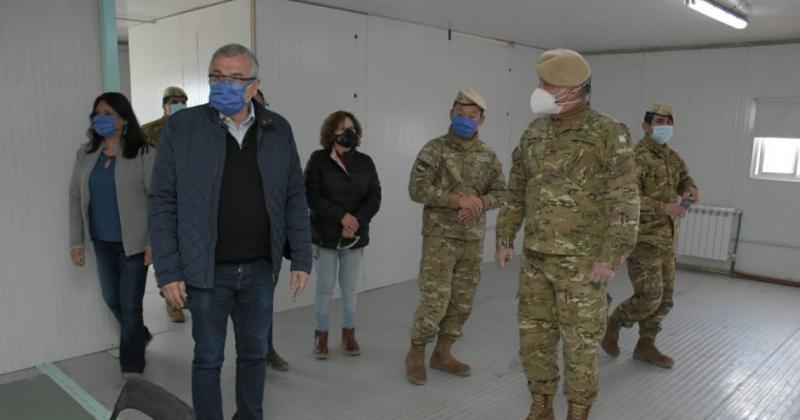 Habilitaron una base militar en Cieneguillas