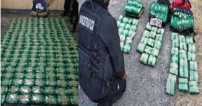Incautaron 83 kilos de hojas de coca en Puesto del Marqueacutes y Tumbaya