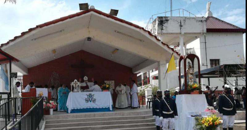 Una celebracioacuten distinta a la Virgen de Riacuteo Blanco