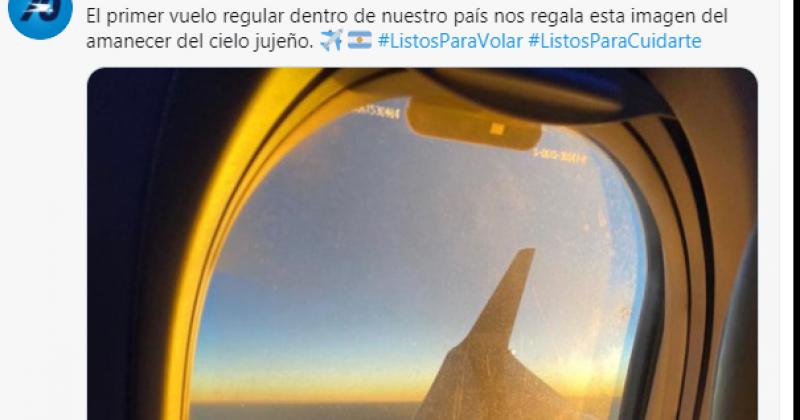 Twitter de Aerolineas Argentinas