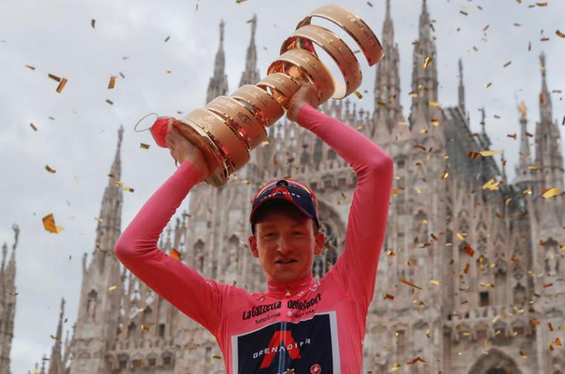 Tao Geoghegan Hart ganador del Giro de Italia 2020