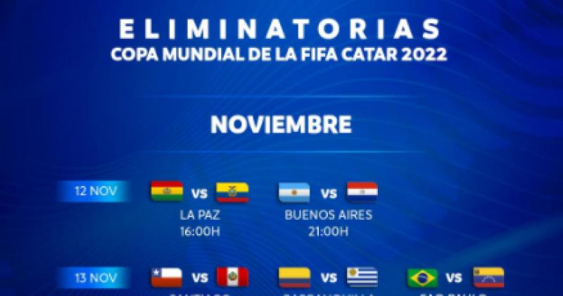 Argentina recibiraacute a Paraguay el jueves 12 y visitaraacute a Peruacute el martes 17 de noviembre