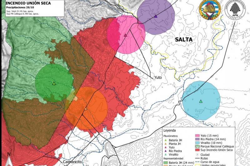 Incendio forestal de Unioacuten seca sigue activo otros dos fueron contenidos 