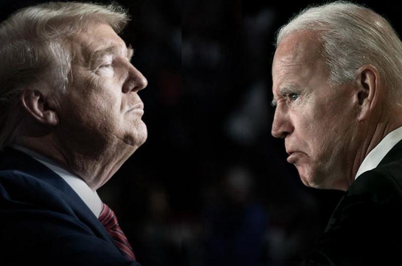 Donald Trump y Joe Biden reforzaron sus campantildeas 
